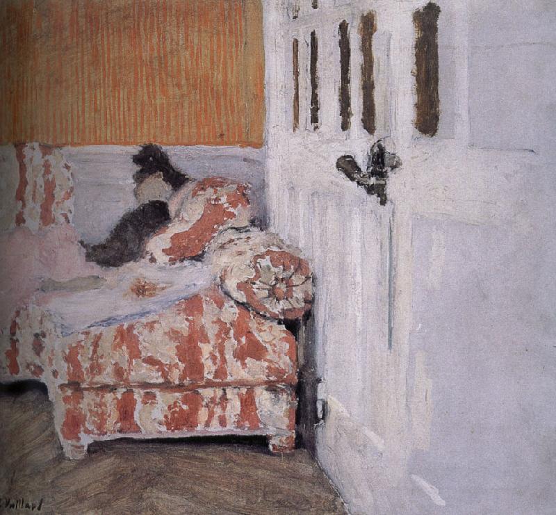 Edouard Vuillard On the sofa